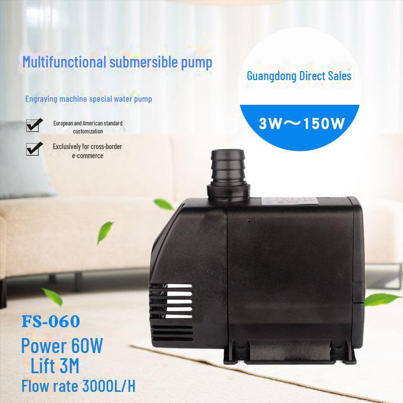 Changhai 220V Submersible Aquarium Pump with Circulation and Filtration for Fish Tanks and Wine Cooling