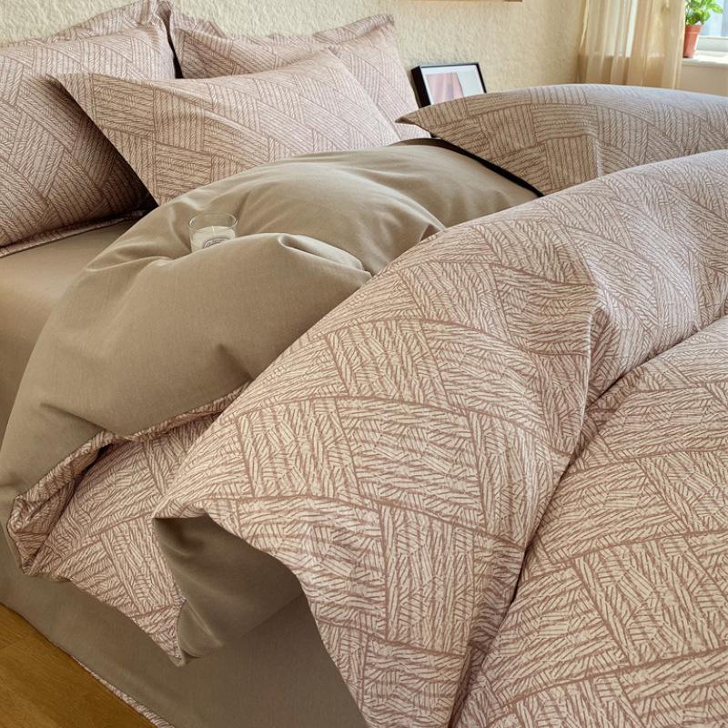 Home Textile Bedding Cotton Pure Cotton4-Pcsquilt Set 3-Pcs Set Winter Class A Maternal And Infant Grade Advanced Sense