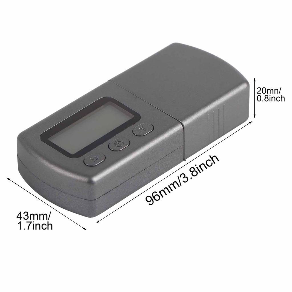 Digitales Kraftmessgerät Kraft LCD Digitalpatrone Auflagekraftmessgerät Waage 0,01g mit 5g Kalibriergewicht