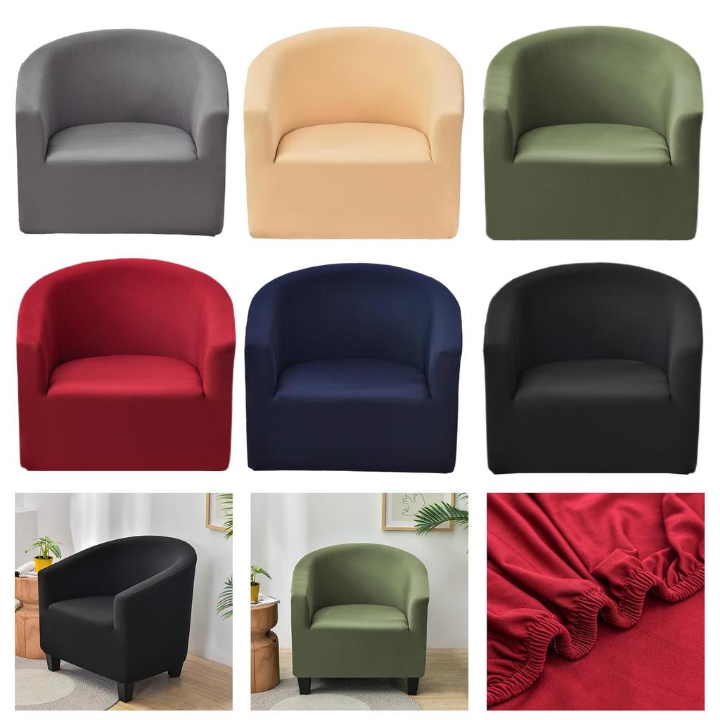 Stretch Elastic Sofa Slipcover Furniture Protector Anti Slip Machine Washable Armchair Slip Cover Armchair Slipcovers for Home