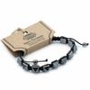Magnetic Hematite Shamballa Bracelet Pyramid Spikes