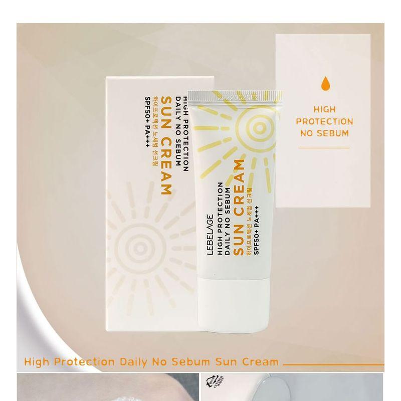 LEBELAGE - Sonnencreme mit hohem Schutz - 3 Arten