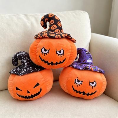 2026 New Halloween Pumpkin Plush Pillow, Holiday Props Decorative Ornaments, Cute Gift Doll, Home Decor