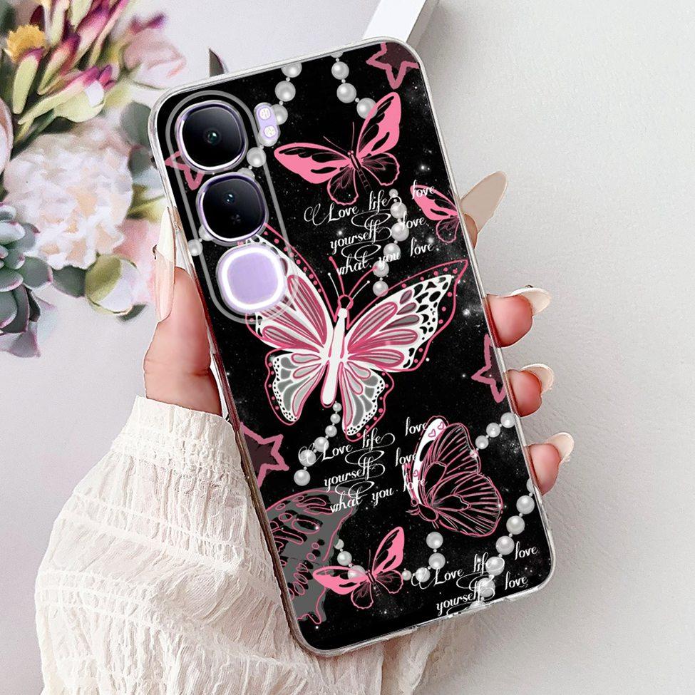 Clear For Vivo V40 Lite IDN Case 4G 5G Cute Cartoon Cool Luxury Funny Boys Girls Phone Case For vivo V40 Lite 5G IDN Back Cover