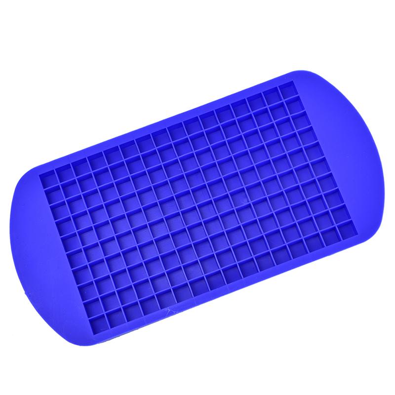 

Форма для льда 160 решеток Мини Маленький лоток для кубиков льда Лотки для замороженных кубиков Силикон