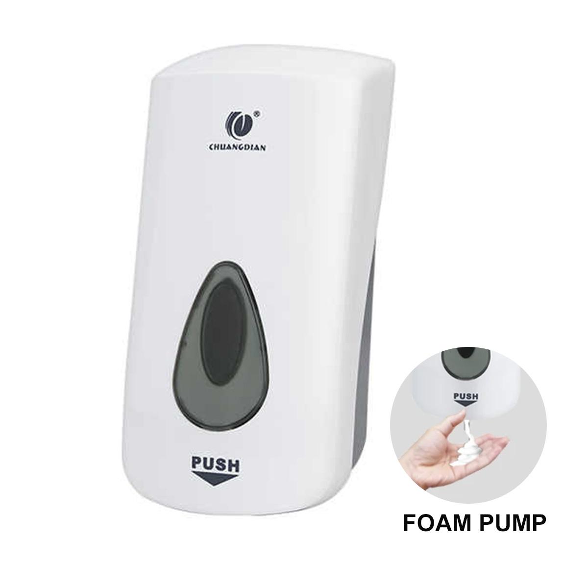 

Диспенсер для жидкого пенного мыла 1000 мл для органайзера для мыла для рук, настенный диспенсер для душа, без сверления, бутылка-диспенсер для кухонного мыла для посуды