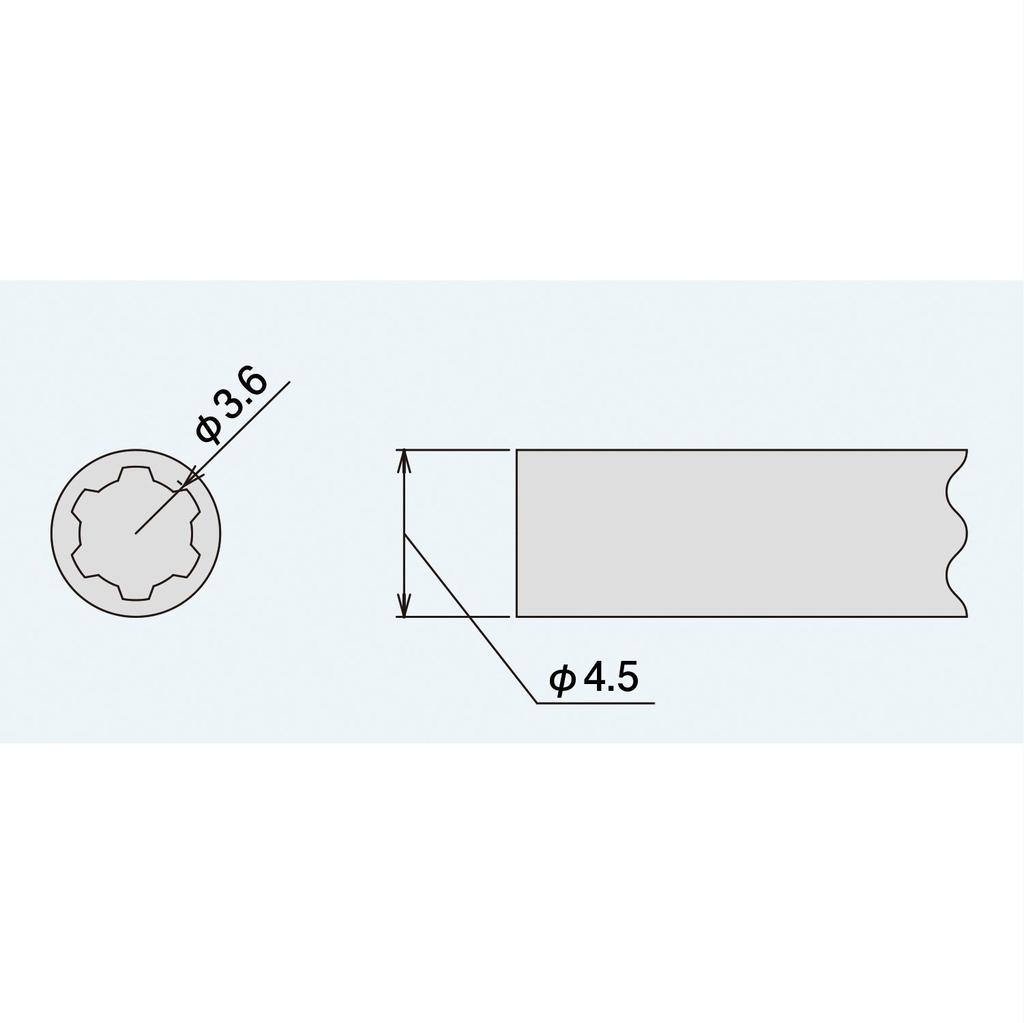 Engineer Specialty Screwdriver for Line Head Screws (LH Screws) DTC-20