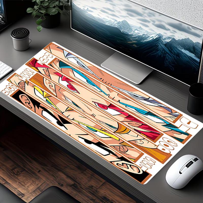 DRAGON BALL Print Mouse Pad, for Keyboard Pad Laptop PC Mat for Office Home Use, Desk Decor, Perfect Birthday Gift for Gamers