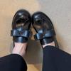 Fashion Spring New Flat Shoes Women Fashion Round Head Deep Mouth Butterfly Knot Soft Sole Anti-slip Wear-resistant Single Shoes