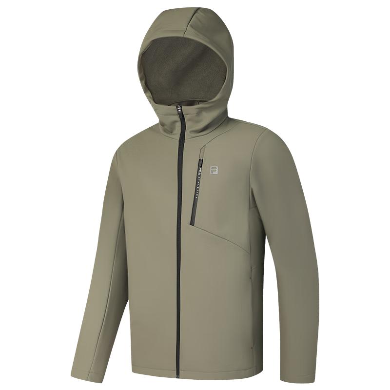 

FILA Men s Fleece-Lined Hooded Sport Jacket M