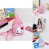 Hello Kitty Kuromi Melody Pattern Kids Chest Bag With Polyester Material And Breathable Design For Daily Use In Kindergarten