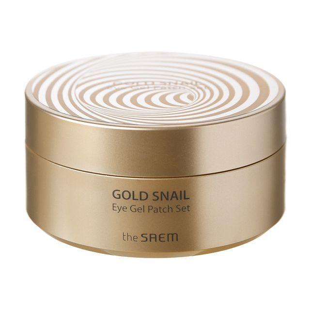 The Saem Набор гелевых патчей для глаз с золотом и улиткой 60 pcs
