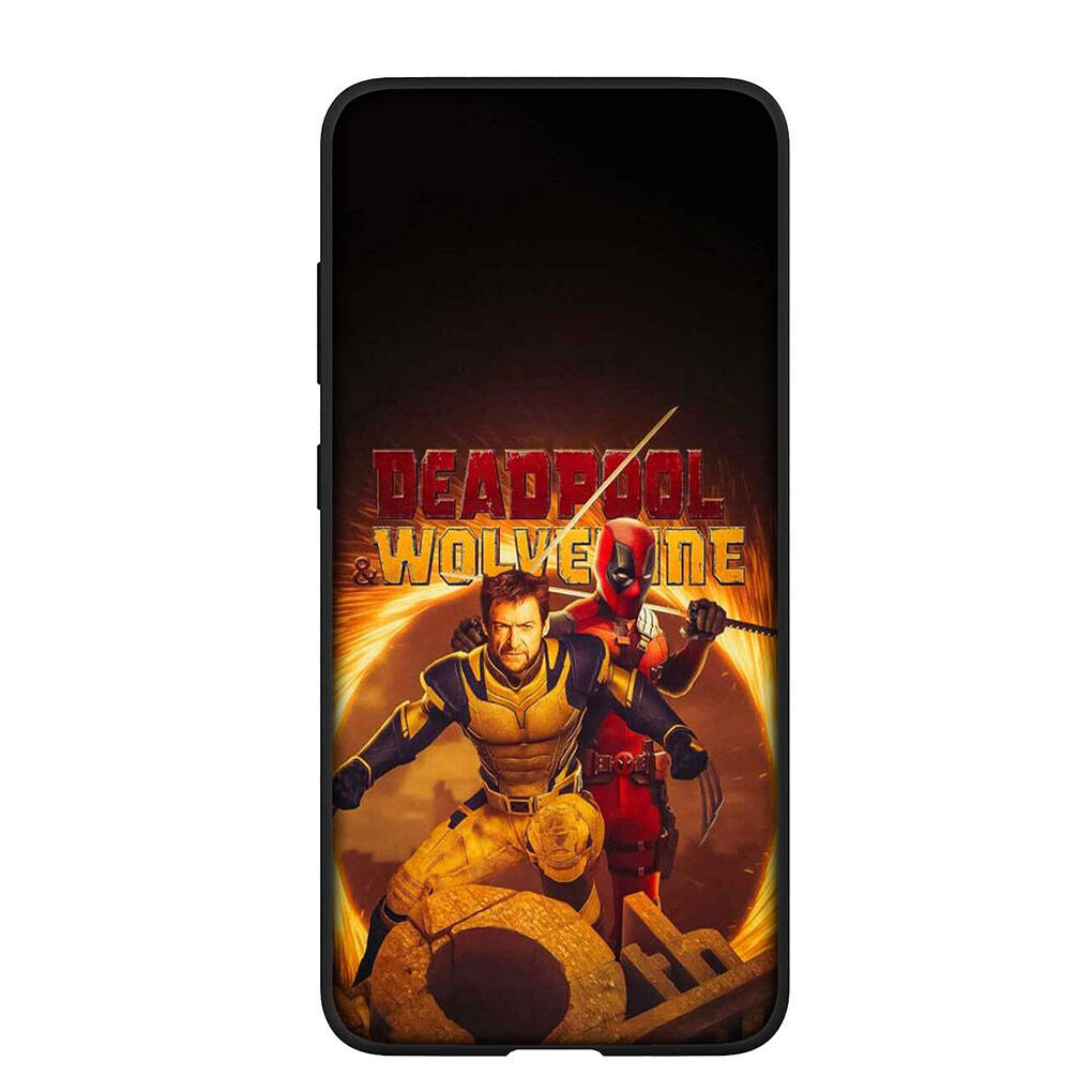 Phone Case for iPhone 17 16 15 Plus 16E Huawei P30 P20 Lite Y9 Redmi Note 14 12 11 13 Pro Max OPPO A60 A80 A40 A18 A38 Comics Wolverine Deadpool Cover
