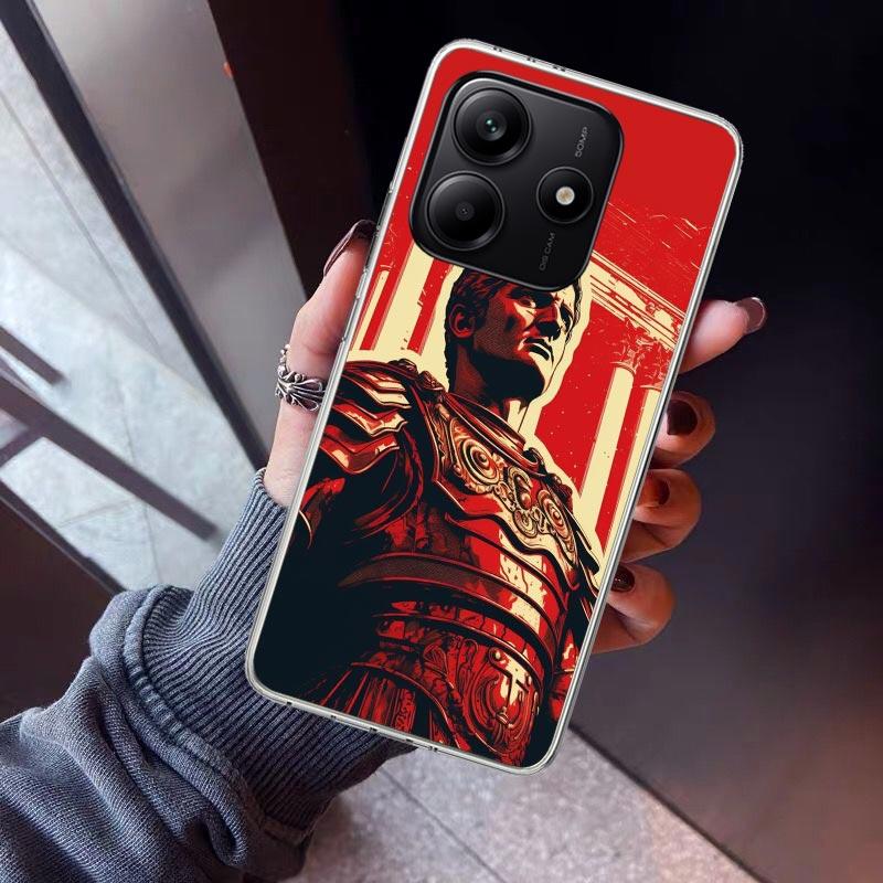 SPQR Roman Imperial Legionv Phone Case For Xiaomi Redmi Note 15 14 14S 13 12S 12 Pro Plus 11S 11 10S 10 4G Cover 11E 11T 5G Prin