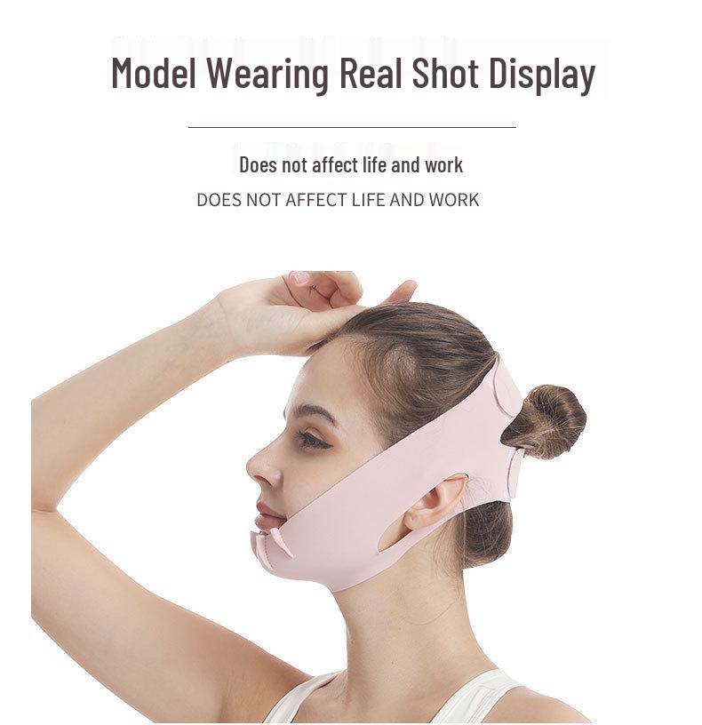 Graphene V-Face Slimming Bandage Anti-Sagging Breathable Beauty Mask