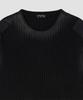 WANGGWAN Shadow Fade Washed Knit (Black)