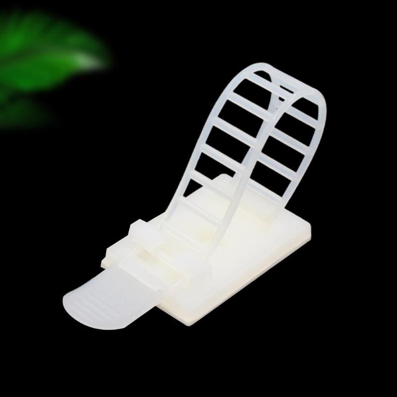 100pcs Self Adhesive Cable Holders Multifunction  Cable clip  Adjustable for Neat & Tidy Wire Arrangement at Home or Office