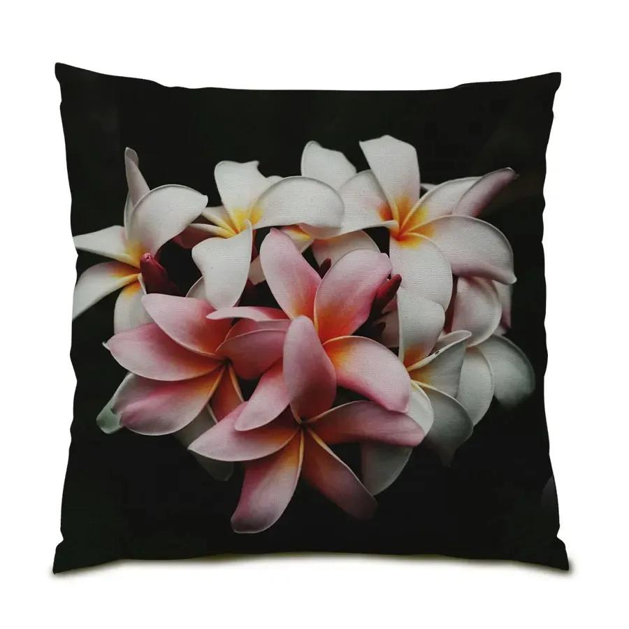 Office Sofa Cushion Plant Flower Decor Cover Luxury Home Decor Cushion Cover