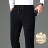 Pierre Cardin Men's Corduroy Wool-Blend Casual Trousers