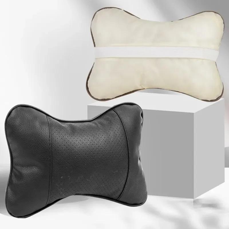 Car Seat Headrest Pillow – Breathable Mesh Neck Restraint & Relaxation Cushion for Auto Safety