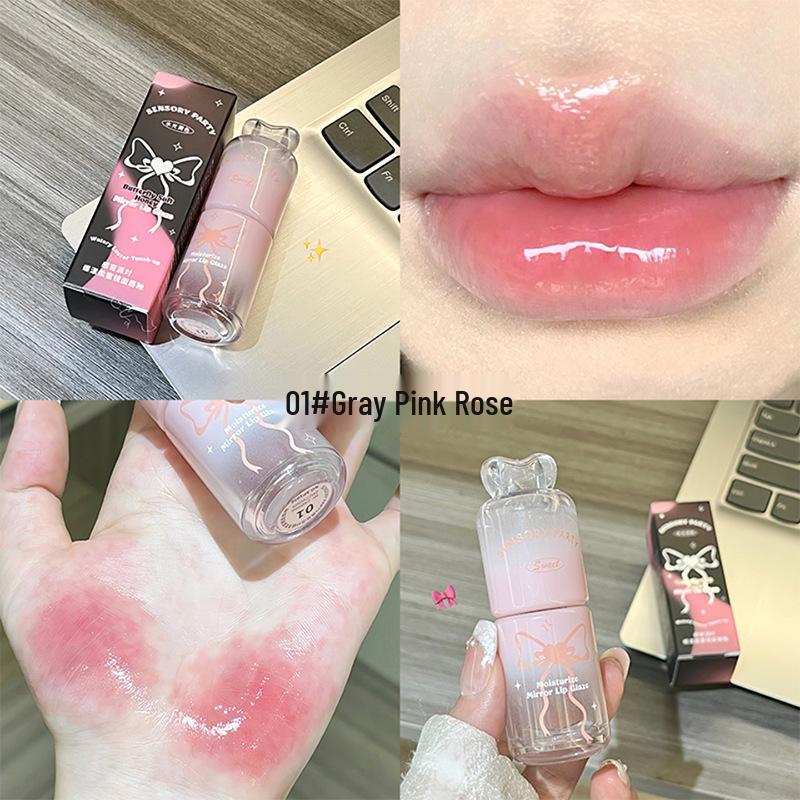 

Блеск для губ Butterfly Soft Honey - Увлажняющий, Стойкий, Не отпечатывается, Увеличивающий объем, Водный блеск 2.5g