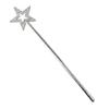 Kids' Halloween Silver Star Princess Magic Wand Toy