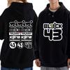Ken Block 43 Mikina Pánská Dámská Estetický Potisk Mikiny Unisex Podzim/Zima Mikina S Kapucí Pulovr Mikina Pánská Oversized