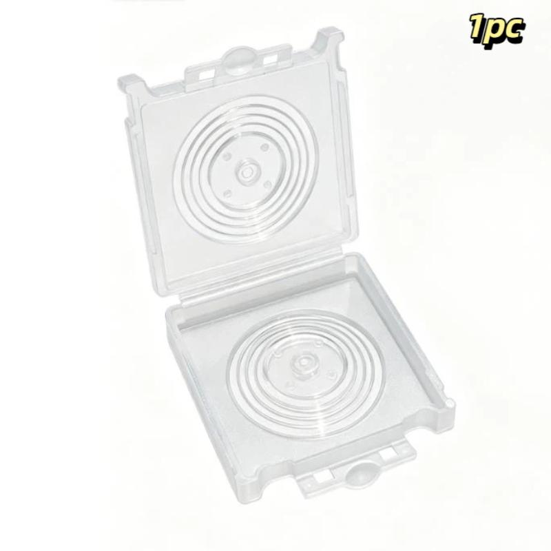 1/3/5pcs Watch Dial Storage Box Transparent Dust Proof Secure Snap Closure For Watch Repair DIY Hobbyists