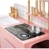 Children's kitchen, wooden stove, retro girl's set + accessories