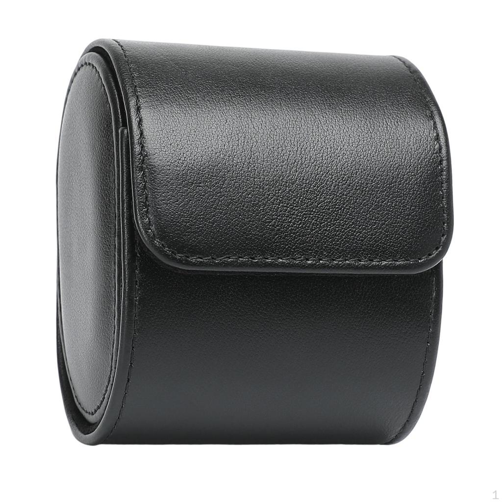Watch Roll Travel Case Display Container Portable Multifunctional Protection Holder for Gift