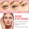 60pcs Rose Eye Mask Moisturizes Skin Tightens Reduces Eye Corner Fine Lines