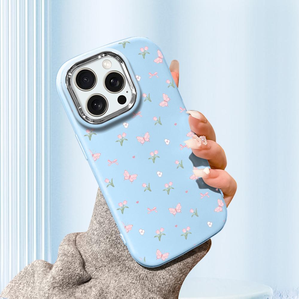 

Сплошной цвет с серебряным краем линзы, жирный корпус, мягкий жидкий силиконовый чехол из ТПУ, противоударный чехол для телефона для Huawei Honor iPhone Infinix Tecno Vivo Infinix Zero 30 4G синий