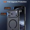 Magnetic Matte Case For iPhone 17 Pro Max Air 16E 16 E 15 Plus 14 13 Mini 12 11 SE 2022 2020 8 Mag Safe Translucent Shockproof Phone Cover Accessories