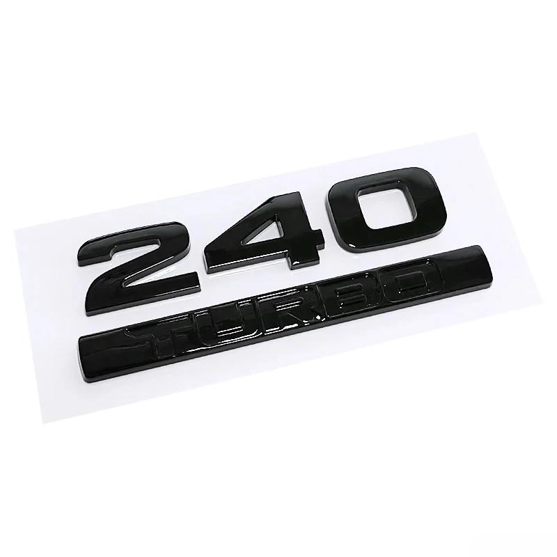 Honda Car Side Letters Emblem Rear Trunk Sticker Badge TURBO 260 220 370 240 180 230 Accord Civic City Odyssey Crosstour Decal ajb256