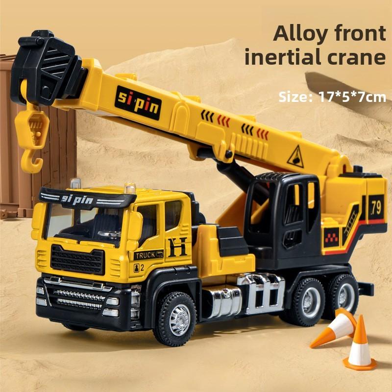 Vehicle Construction Alloy Model Inertia Drive Toy Play Hand Eye Coordination