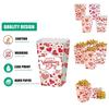 Valentines Day Love You Holiday Paper Snack Container With Ecofriendly Material For Events And Celebrations