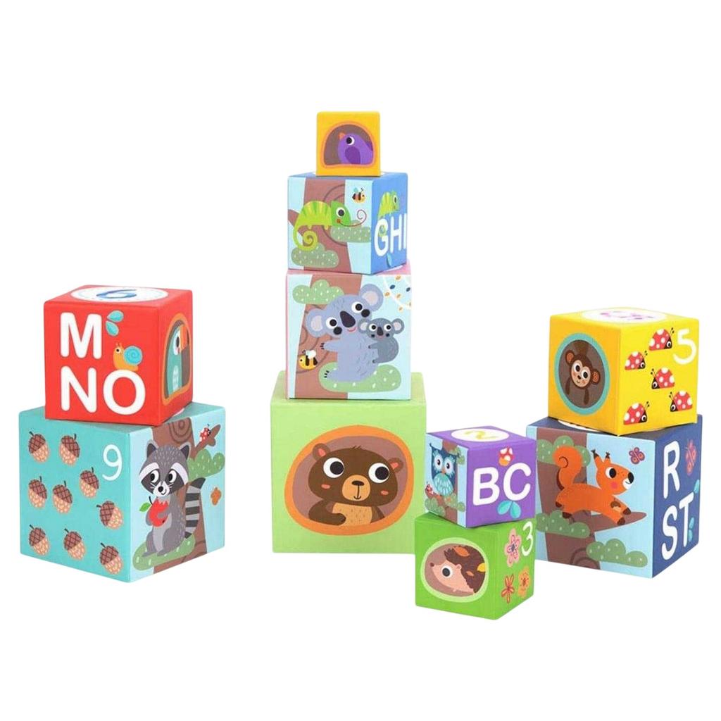 Toy Life Kunststoff Alphabet & Zahlen Stapelbausteine