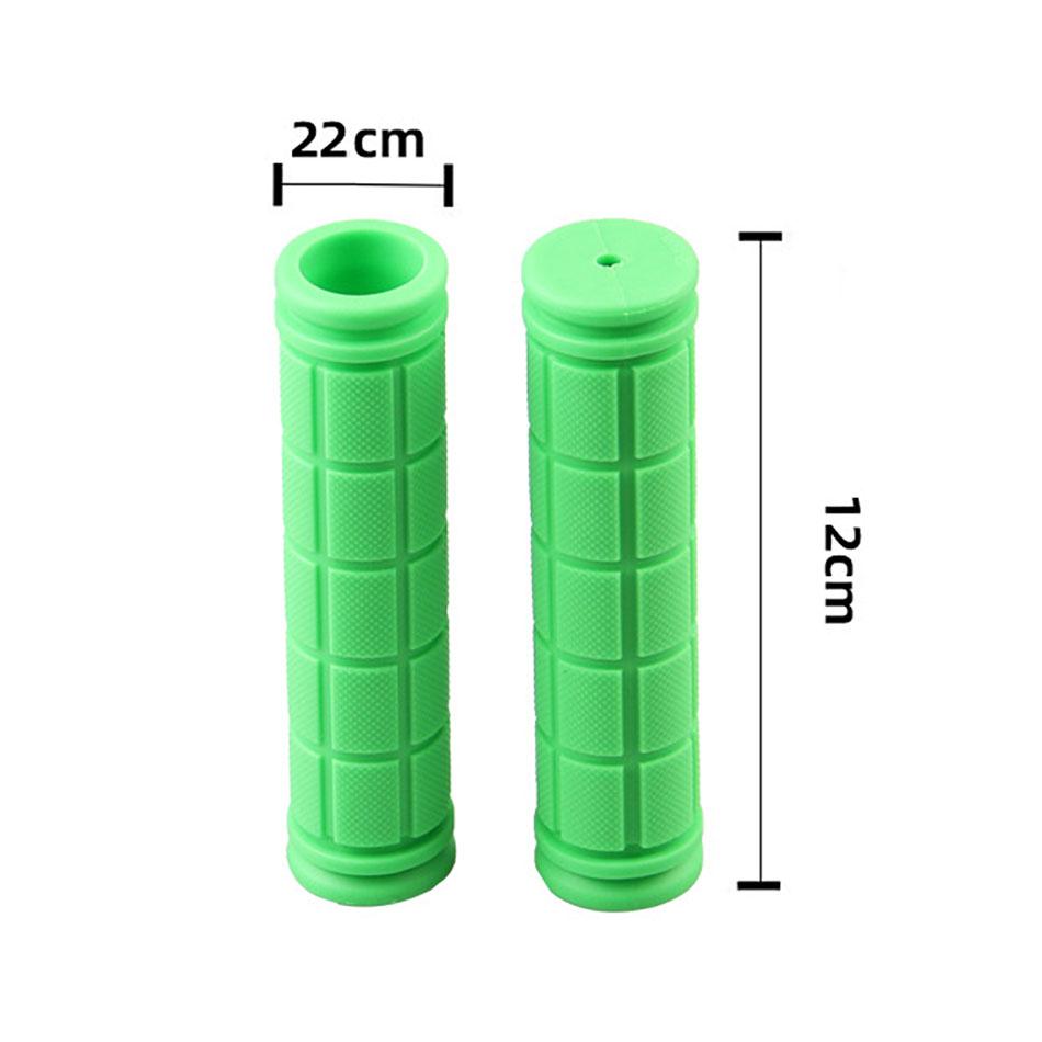 2PCS Bicycle Grips Rubber Bike Handlebar Grip MTB Mountain Bike Grip Accessories Anti-slip Bike Scooter Grip Cover Cycling Parts