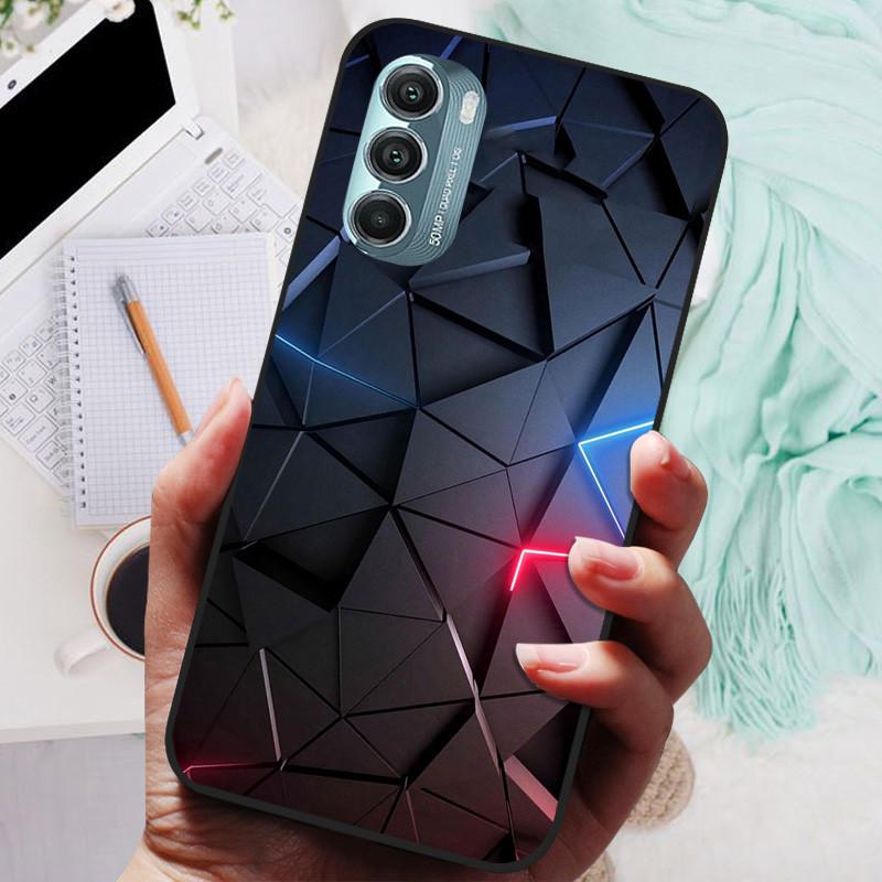 For Moto G Stylus 5G 2022 Case Black Cover Lion Wolf Silicone Soft Back Cases For Motorola Moto G Stylus 4G 5G Protective Shell