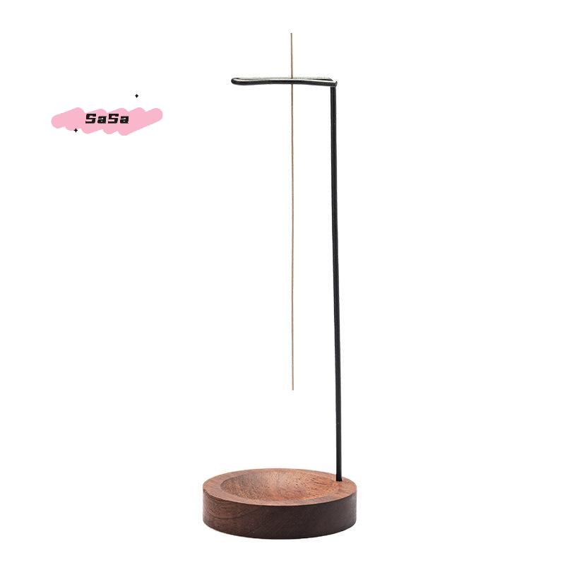Creative Wooden Incense Burner - Upside down Design Anti-Ash Incense Stick Holder for Meditation Spa Room Home Decor