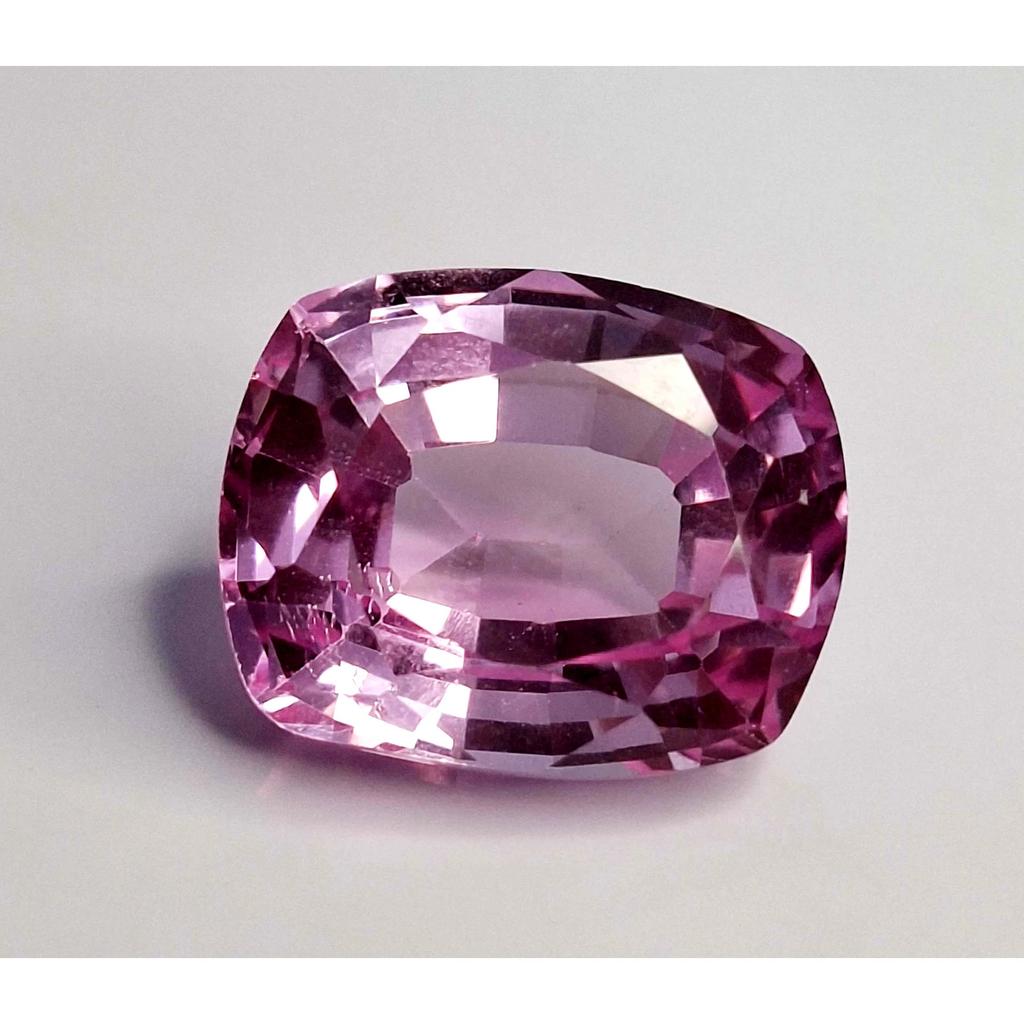 Certified Natural Light Pink Sapphire Cushion Cut 11-13 Ct Fabulous Gemstone