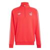 Liverpool FC Mens Originals Adidas Half Zip Jumper