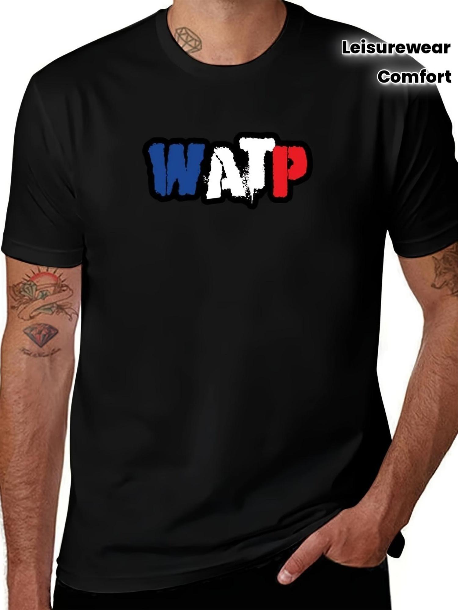 We Are People WATP Logo & Fan Shield Design T-Shirt - Collectible Unisex Casual Crew Neck Tee with WATP Logo & Fan Emblem XL