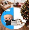 The Boss Baby Pattern Round Rug, Indoor/Outdoor Mat, for Picnic, Gameroom, Bedroom, Office, Living Room, Home Decor Carpet, Birthday Gift