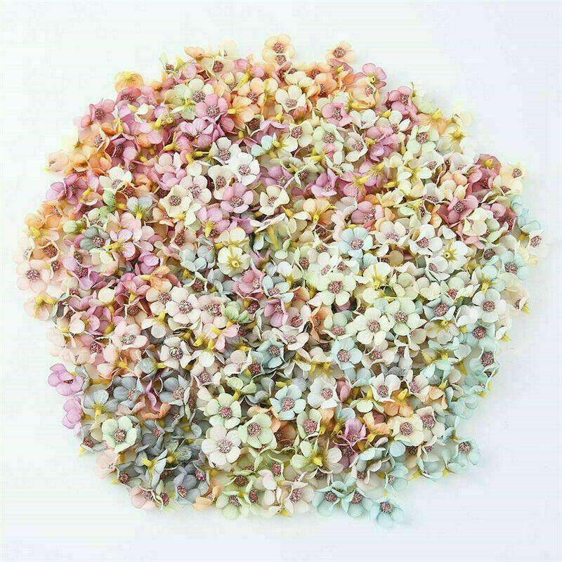 Silk Mini Daisy Flower Heads For Wedding Craft Home Party Gifts Decorations