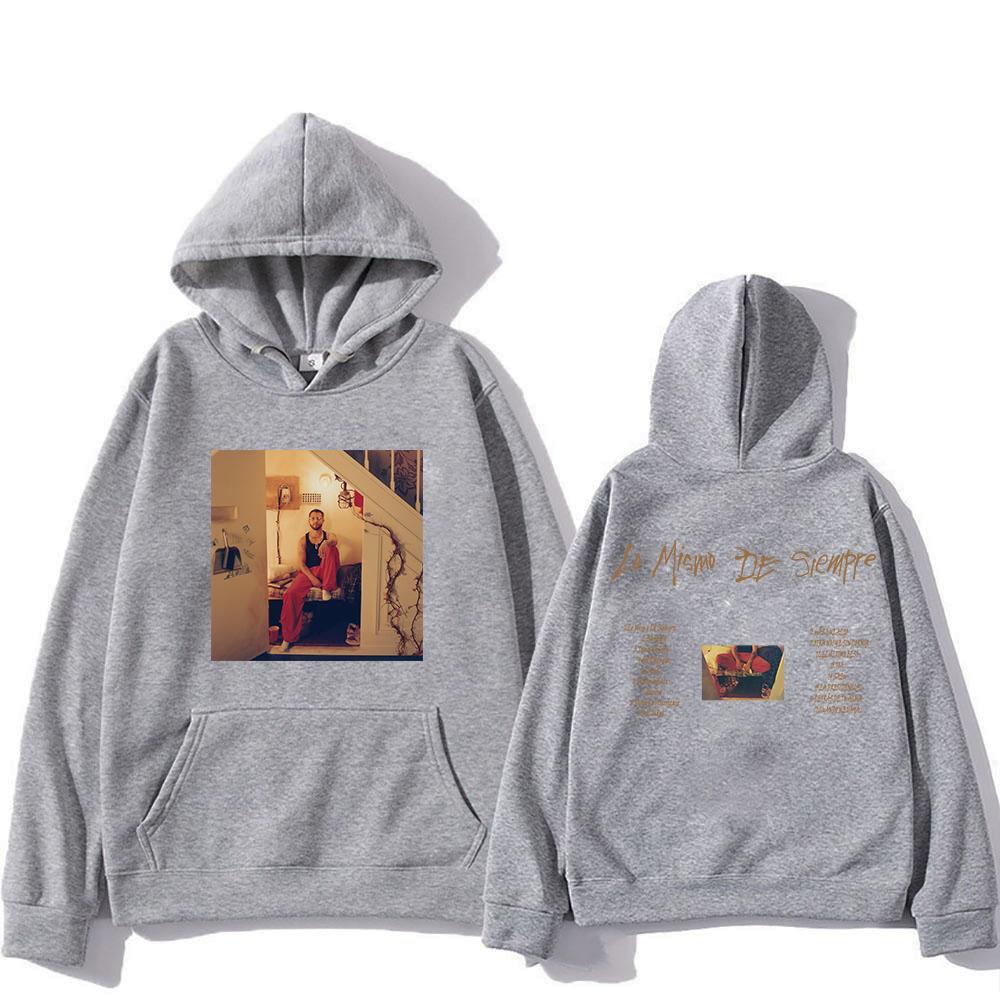 Mora Album Lo Mismo De Siempre  Hoodie2025 Tour Fashion Men/women Hoodies Harajuku Winter Clothes Pullover Sweatshirt Vintage