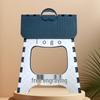 Portable Thickened Plastic Folding Stool for Adults and Children