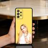 Hot A-Avril L-Lavigne Soft Silicone Black Cover Phone Case For Samsung Galaxy A73,A72,A71,A70,A53,A52,A51
