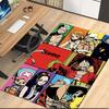 Custom Name One Piece Printed Carpet, for Office Chair Living Room Bedroom Kitchen Room Decor Gifts.