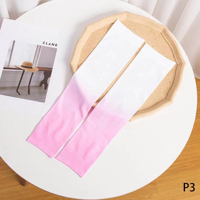 UPF50+ Arm Sleeves Ice Fabric Breathable Quick Dry Running Sportswear Sun UV Protection Long Arm Cover Mountaineering Gloves